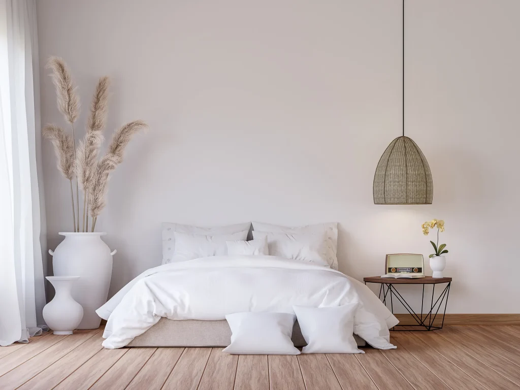 luxury hotel bedroom